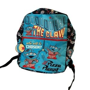 Disney Parks Toy Story Pizza Planet Alien The Claw backpack